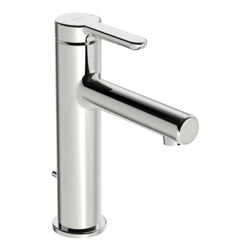 Hansa Waschtisch-Einhebelmischer HANSADESIGNO Style He o, m Gar, Ausl. 125mm, chr