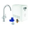Grohe Spültisch-Einhebelmischer Blue Professional C-Auslauf Set, chrom