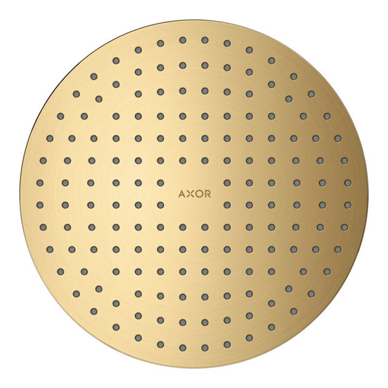 hansgrohe Kopfbrause 250 2jet Axor De., UP-Installation, brushed gold optic