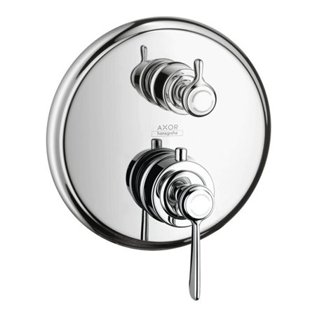 hansgrohe Fertigmontageset Axor Montreux UP-THM, m Ab- + Um-V, Hebel, brush. ni.