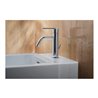 Duravit Bidet-Einhebelmischer Balcoon Ausl. 119mm, m Zugstg. Abl.garn, ch hgl
