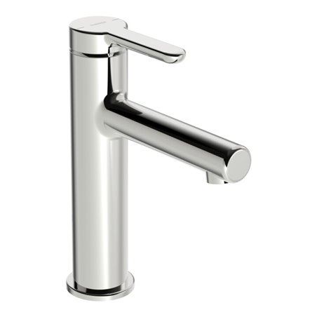 Hansa Waschtisch-Einhebelmischer HANSADESIGNO Style He ob, o. Abl-Garnitur, Ausl. 125mm, chr