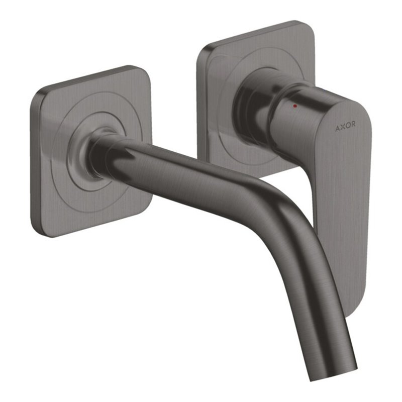 hansgrohe Fertigset Axor Citterio M UP-Waschtisch-Einhebelmischer, A 167mm, m Ros, brush. bla vc