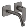 hansgrohe Fertigset Axor Citterio M UP-Waschtisch-Einhebelmischer, A 167mm, m Ros, brush. bla vc