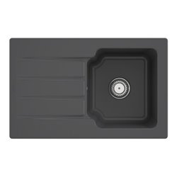V&B Spüle Architectura 45 m Abl.garn, Hand., graphit CeramicPlus