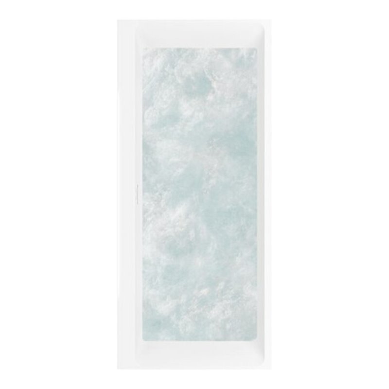 V&B Badewanne Subway 3.0 1800x800x625mm re-eckig m. System HE TP2 Weiß Alpin