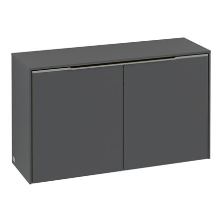 V&B Sideboard Subway 3.0 72,8x42,3x25,6cm, Gr. Alu gl, wine red