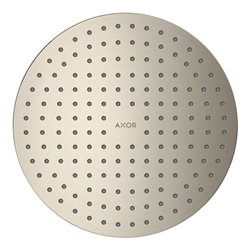 hansgrohe Kopfbrause 250 2jet Axor Decke, UP-Installation, brushed nickel