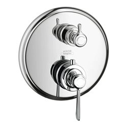 hansgrohe Fertigmontageset Axor Montreux UP-THM, m Absperrventil, Hebel, brush. ni.