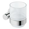Duravit Glashalter D-Code 11,5x10,2cm, Gl. we. ma, Gl. re, chrom