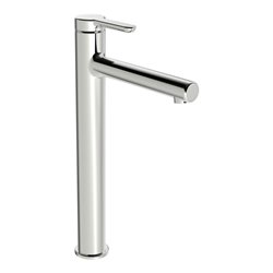 Hansa Waschtisch-Einhebelmischer HANSADESIGNO Style He ob, o. Abl-Garnitur, Ausl. 171mm, chr