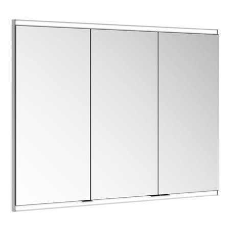 Keuco Spiegelschrank Royal Modular 2.0 1050x700x160mm, 2 SD, WE, 3 Tür., bel.