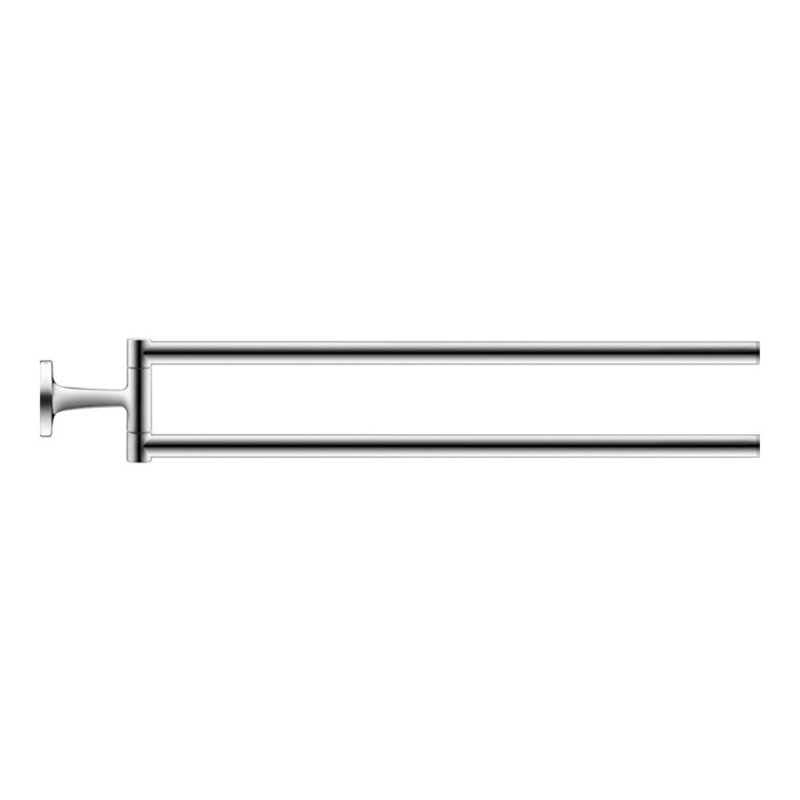 Duravit Handtuchhalter Starck T 5x46,5cm, zweiarmig, schwenkbar, chrom