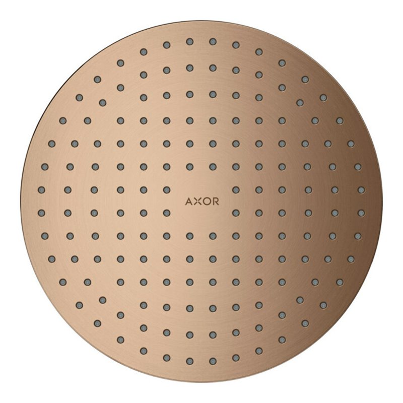 hansgrohe Kopfbrause 250 2jet Axor Decke, UP-Installation, brushed red gold