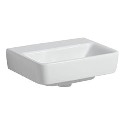 Geberit Handwaschbecken Renova Plan 45x34cm, o. Hahnl., o. ÜL, weiß KeraTect