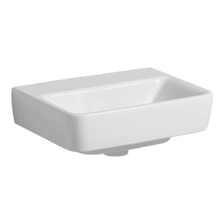 Geberit Handwaschbecken Renova Plan 45x34cm, o. Hahnl., o. ÜL, weiß KeraTect