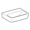 Geberit Handwaschbecken Renova Plan 45x34cm, o. Hahnl., o. ÜL, weiß KeraTect