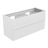 Keuco Waschtischunterschrank Edition 11 140x70x53,5cm, m LED, Lac m, G anthr. kl