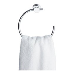 Duravit Handtuchring D-Code 16,9x18,2x6,7cm, chrom