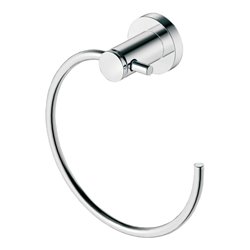 Duravit Handtuchring D-Code 16,9x18,2x6,7cm, chrom