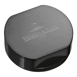 V&B Abdeckkappe ES, Anthrac., rund, für Doppeldrehgriff