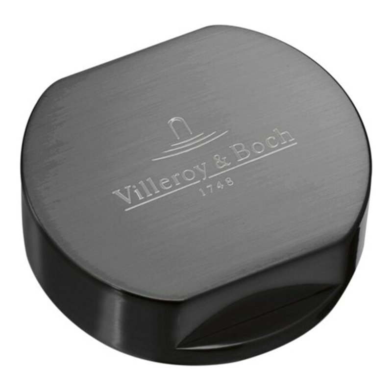 V&B Abdeckkappe ES, Anthrac., rund, für Doppeldrehgriff
