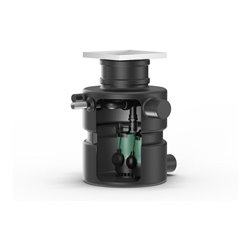 Wilo Schmutzwasserhebeanlage DrainLift Box 40/11DS, U-flur, m Pumpe und Schaltgerät