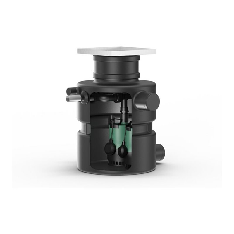 Wilo Schmutzwasserhebeanlage DrainLift Box 40/11DS, U-flur, m Pumpe und Schaltgerät