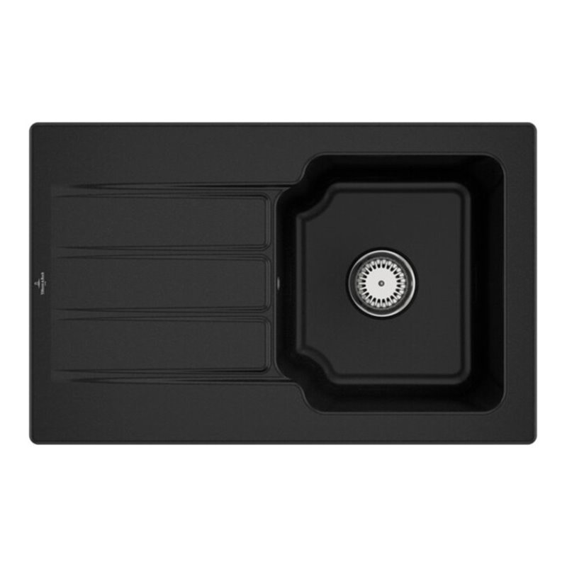 V&B Spüle Architectura 45 m Abl.garn, Hand., chromite CeramicPlus