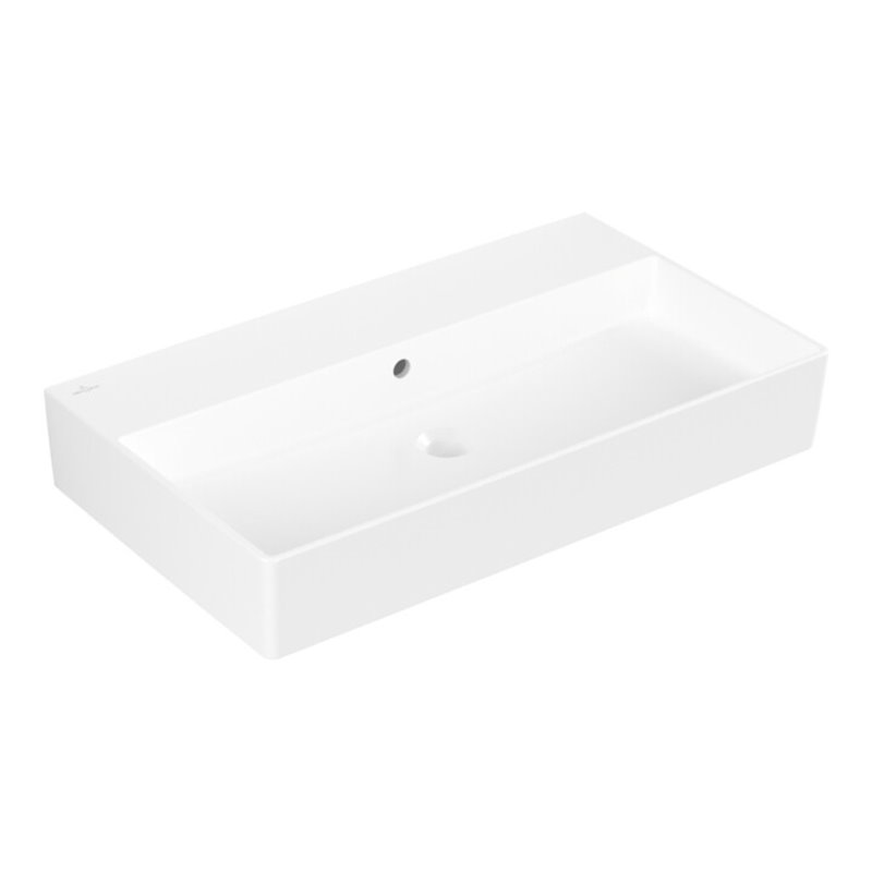 V&B Waschtisch Memento 2.0 80x47cm, m Überlauf, stone white C-plus