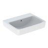 Geberit Waschtisch Renova Plan 55x44cm, o. Hahnl., m ÜL, weiß KeraTect