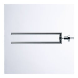 Duravit Handtuchhalter D-Code 5x9x44,7cm, 2-armig, schwenkbar, chrom