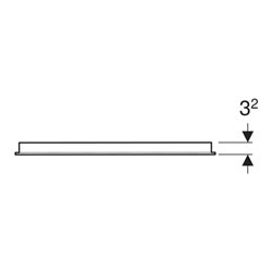 Geberit Lichtspiegel Option Basic Beleuchtung oben, 60x90cm