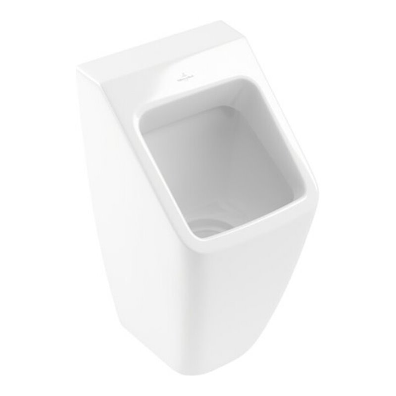 V&B Absaug-Urinal Architectura m Zielob., we C+, v ger, Zu-/Abl. verd.