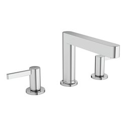 hansgrohe 3-Loch-Waschtischarmatur 110 Finoris mit Push-Open-Ablaufgarnitur, chrom