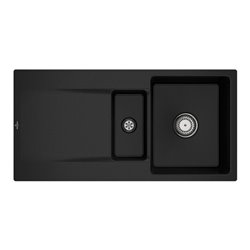 V&B bündige Spüle Siluet 60 R Flat m Abl.garn, Handbetätigung, chromite