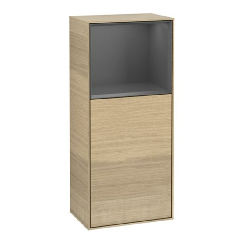 V&B Seitenschrank Wandbeleuchtung Finion 41,8x93,6cm, l, Rg ob Anthrac. m, Oa ven