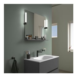 Duravit Spiegel-Ablage Sivida 85x65x3,6cm, graph ma, mont., sw