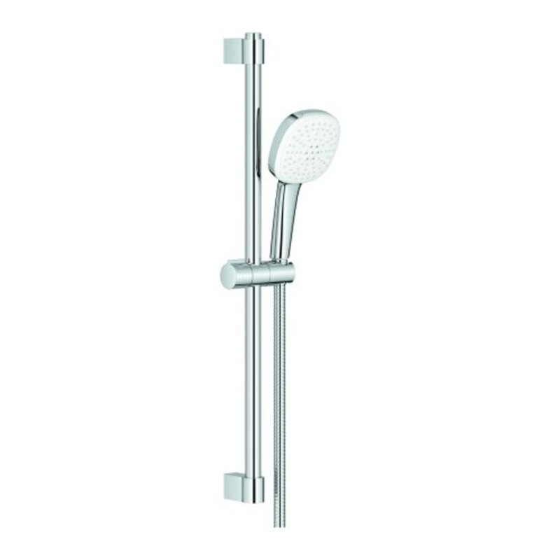 Grohe Brausestangenset Tempesta Cube 110 26904_3 600mm 2 Strahlarten 7,4l chrom