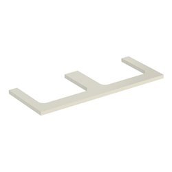 Geberit Waschtisch-Platte One 120x3x47cm, sand-grau/l hg, AS 2-fach