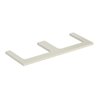 Geberit Waschtisch-Platte One 120x3x47cm, sand-grau/l hg, AS 2-fach