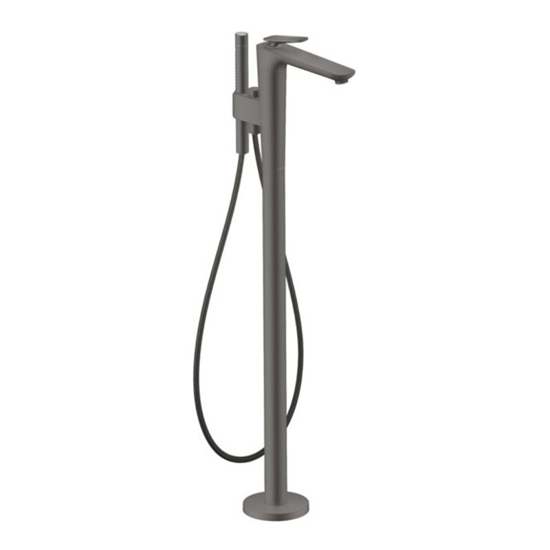 hansgrohe Wannen-Einhebelmischer Axor Citterio C cubic cut, b b vc, boden, Ausl. 194mm