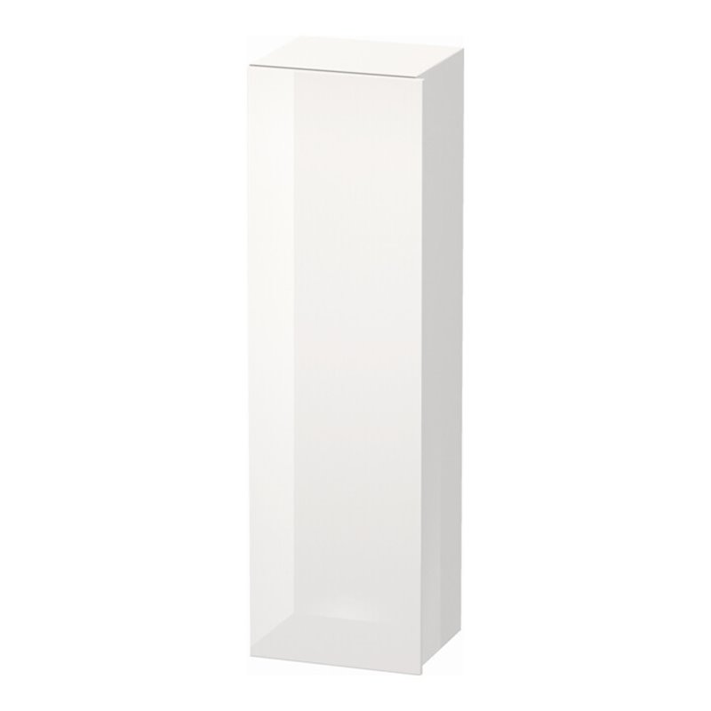 Duravit Hochschrank DuraStyle 40x36x140cm, Tür li, Nussb dunk./weiß ma