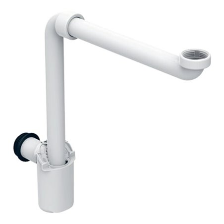 Geberit Tauchrohrsiphon G 1 1/4, 32mm, Raumsp., f WT, Abg h, we