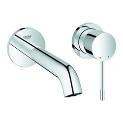 Grohe Fertigmontageset Essence UP-2-L-Waschtischmischer, Ausl. 18,3cm, chrom