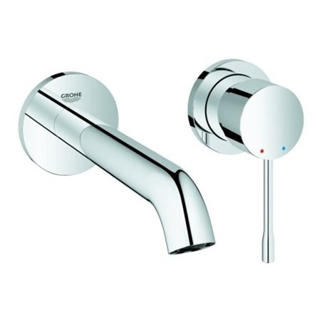Grohe Fertigmontageset Essence UP-2-L-Waschtischmischer, Ausl. 18,3cm, chrom