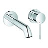 Grohe Fertigmontageset Essence UP-2-L-Waschtischmischer, Ausl. 18,3cm, chrom