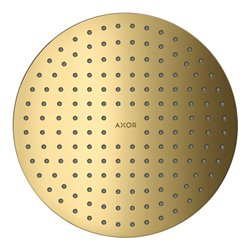 hansgrohe Kopfbrause 250 2jet Axor De., UP-Inst., polished gold optic