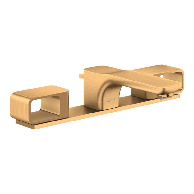 hansgrohe 3-Loch-Waschtischarmatur 50 Axor Urquiola A 180mm, m ZugstAblGar, Pl, b gol opt