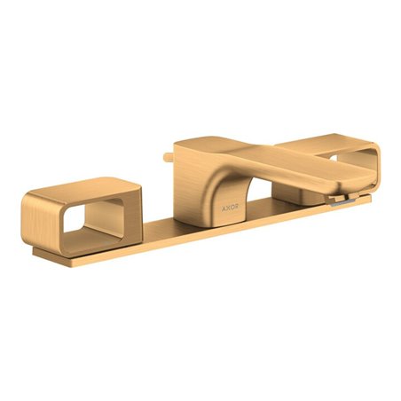 hansgrohe 3-Loch-Waschtischarmatur 50 Axor Urquiola A 180mm, m ZugstAblGar, Pl, b gol opt